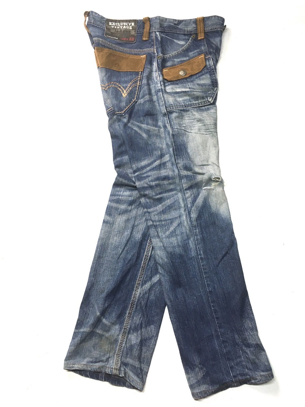 Edwin × Vintage Vintage edwin exclusive vintage Aztec Navajo bush pant denim Size US 33 - 7 Thumbnail