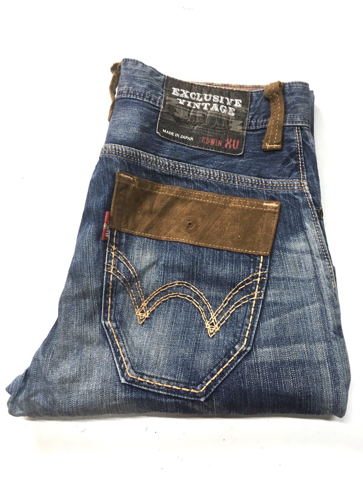 Edwin × Vintage Vintage edwin exclusive vintage Aztec Navajo bush pant denim Size US 33 - 3 Thumbnail