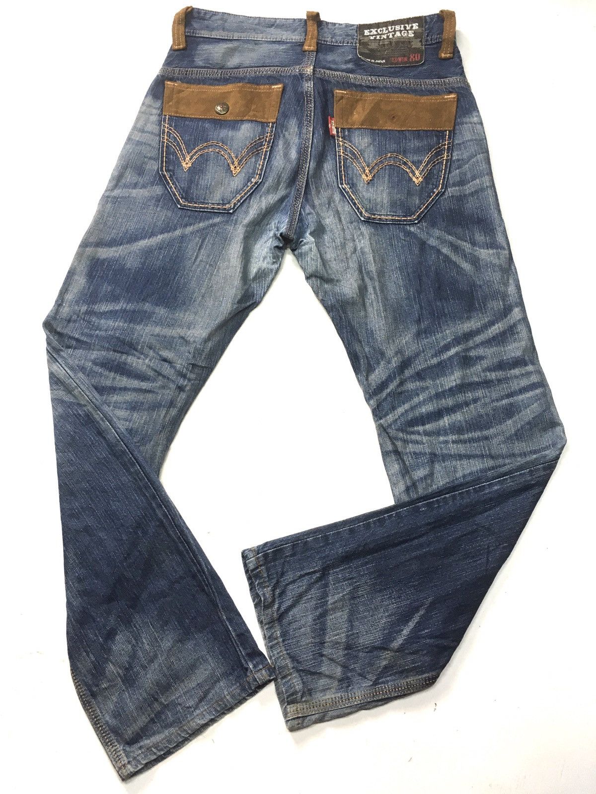 Edwin × Vintage Vintage edwin exclusive vintage Aztec Navajo bush pant denim Size US 33 - 1 Thumbnail