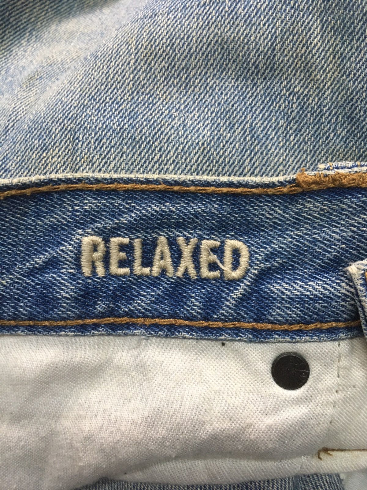 American Eagle Outfitters × Vintage Vintage American eagle outfitters distressed blue wash denim Size US 32 / EU 48 - 13 Thumbnail