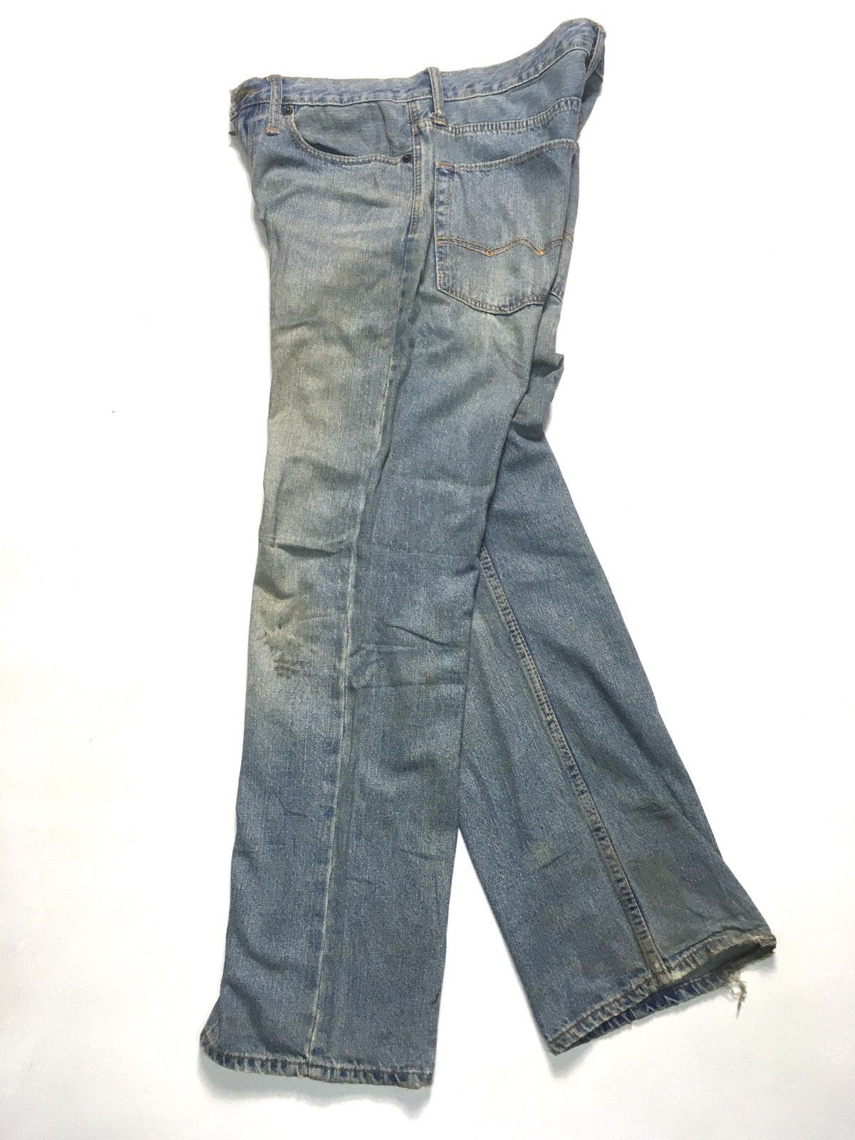 American Eagle Outfitters × Vintage Vintage American eagle outfitters distressed blue wash denim Size US 32 / EU 48 - 10 Thumbnail