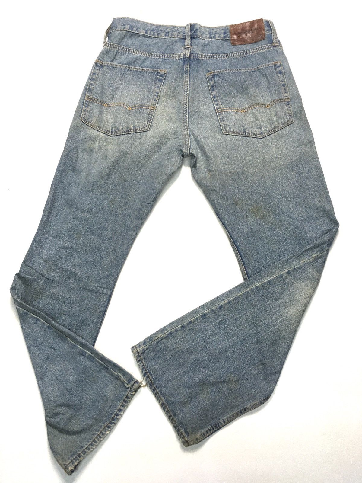 American Eagle Outfitters × Vintage Vintage American eagle outfitters distressed blue wash denim Size US 32 / EU 48 - 11 Thumbnail