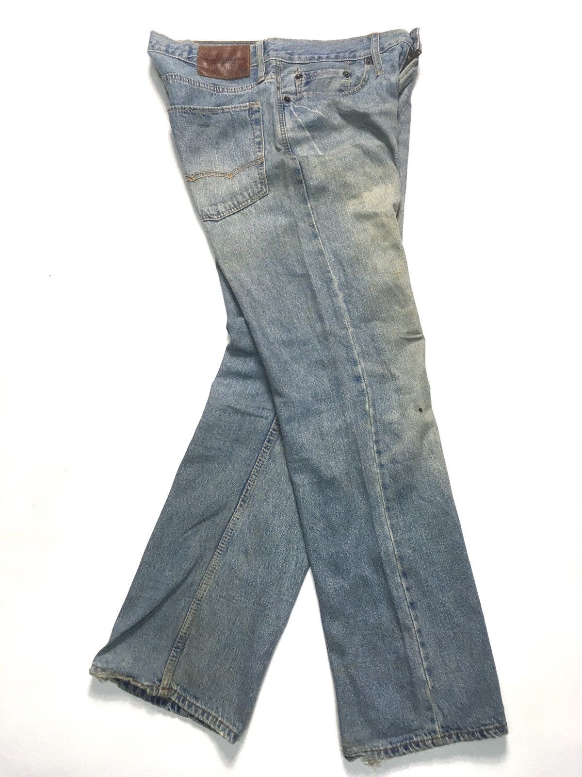 American Eagle Outfitters × Vintage Vintage American eagle outfitters distressed blue wash denim Size US 32 / EU 48 - 9 Thumbnail