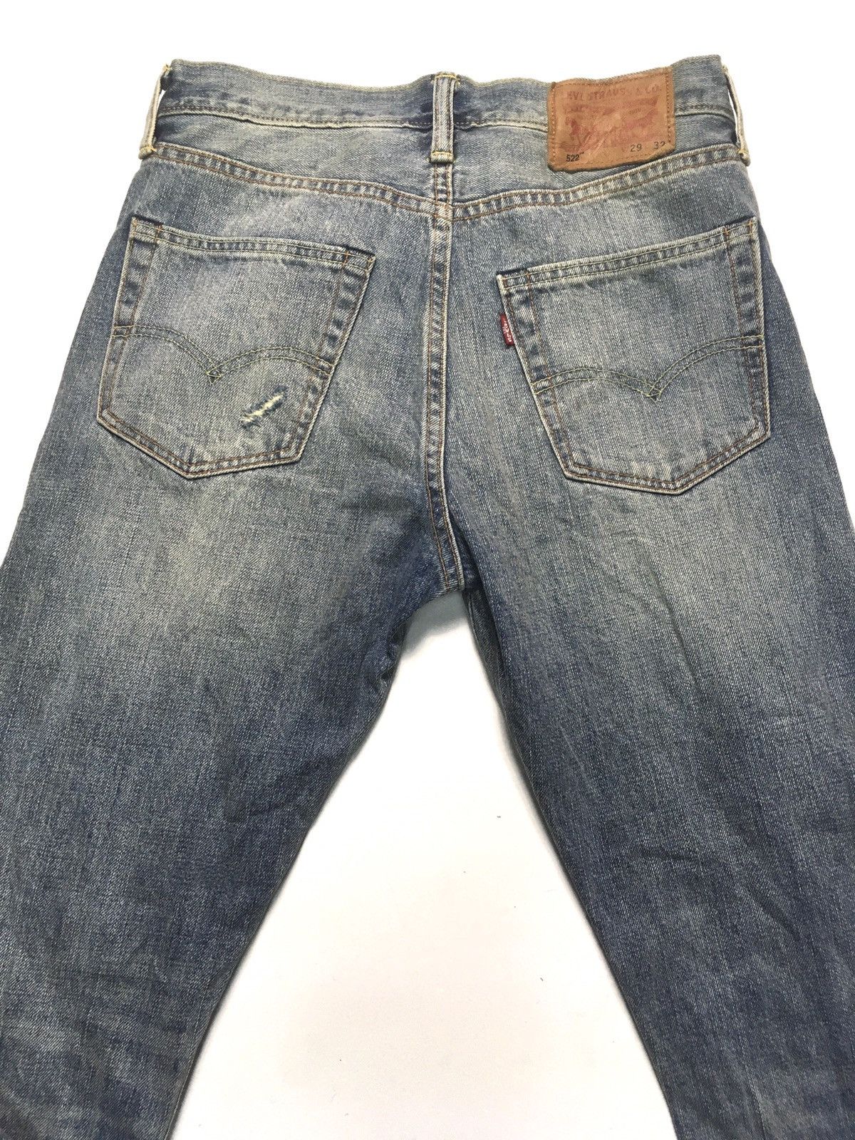 Levi's Vintage Clothing × Vintage Vintage y2k Levi’s 522 distressed grunge fashion denim Size US 30 / EU 46 - 8 Thumbnail