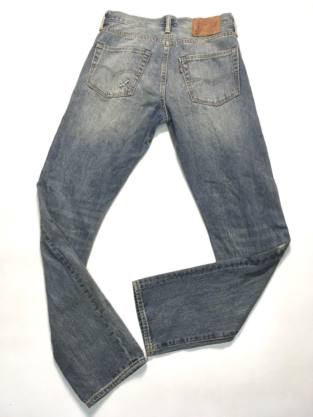 Levi's Vintage Clothing × Vintage Vintage y2k Levi’s 522 distressed grunge fashion denim Size US 30 / EU 46 - 11 Thumbnail