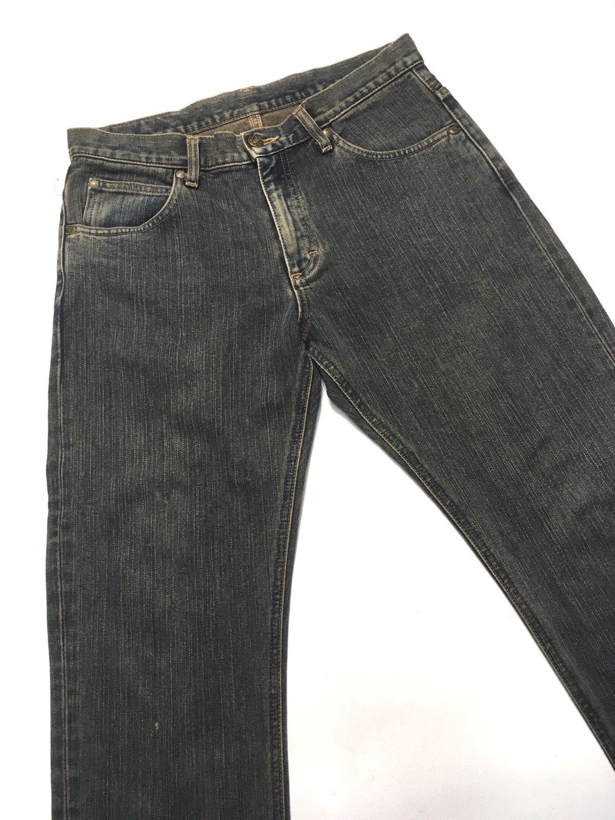 Lee × Vintage Vintage rusty black lee distressed denim Size US 31 - 5 Thumbnail