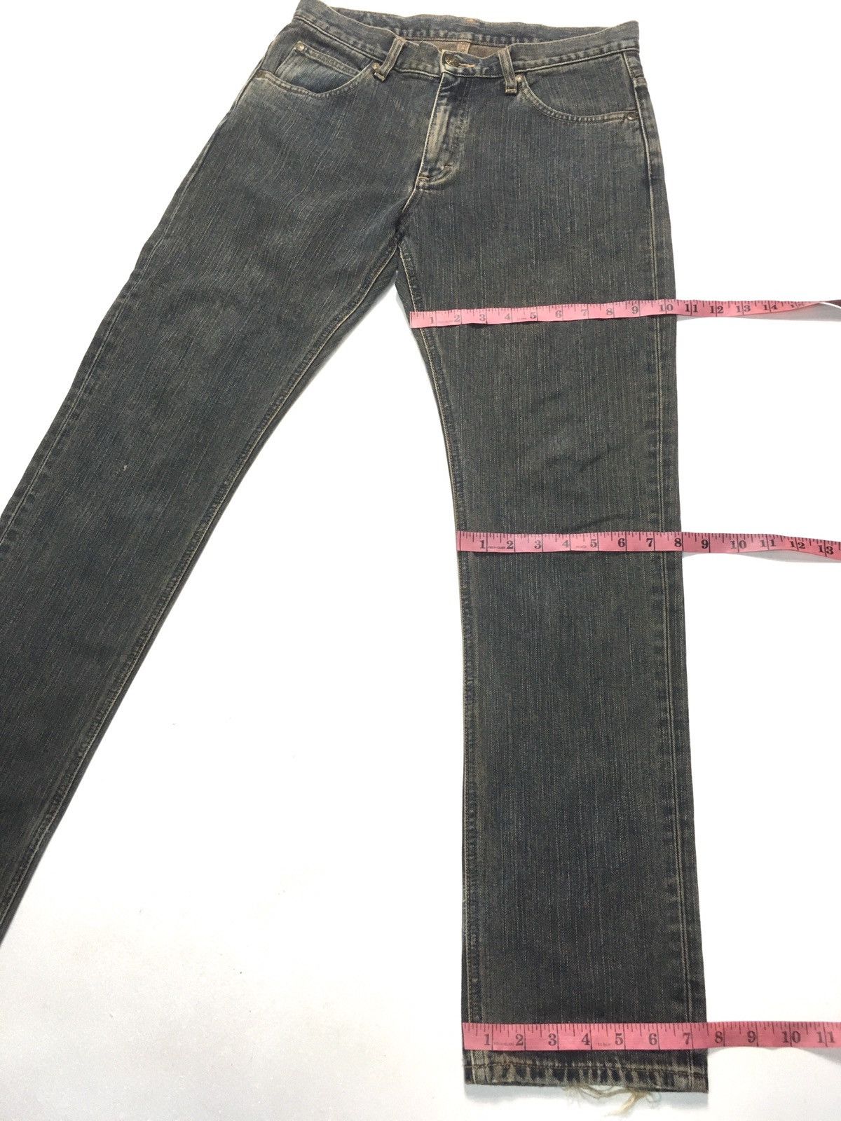 Lee × Vintage Vintage rusty black lee distressed denim Size US 31 - 4 Thumbnail