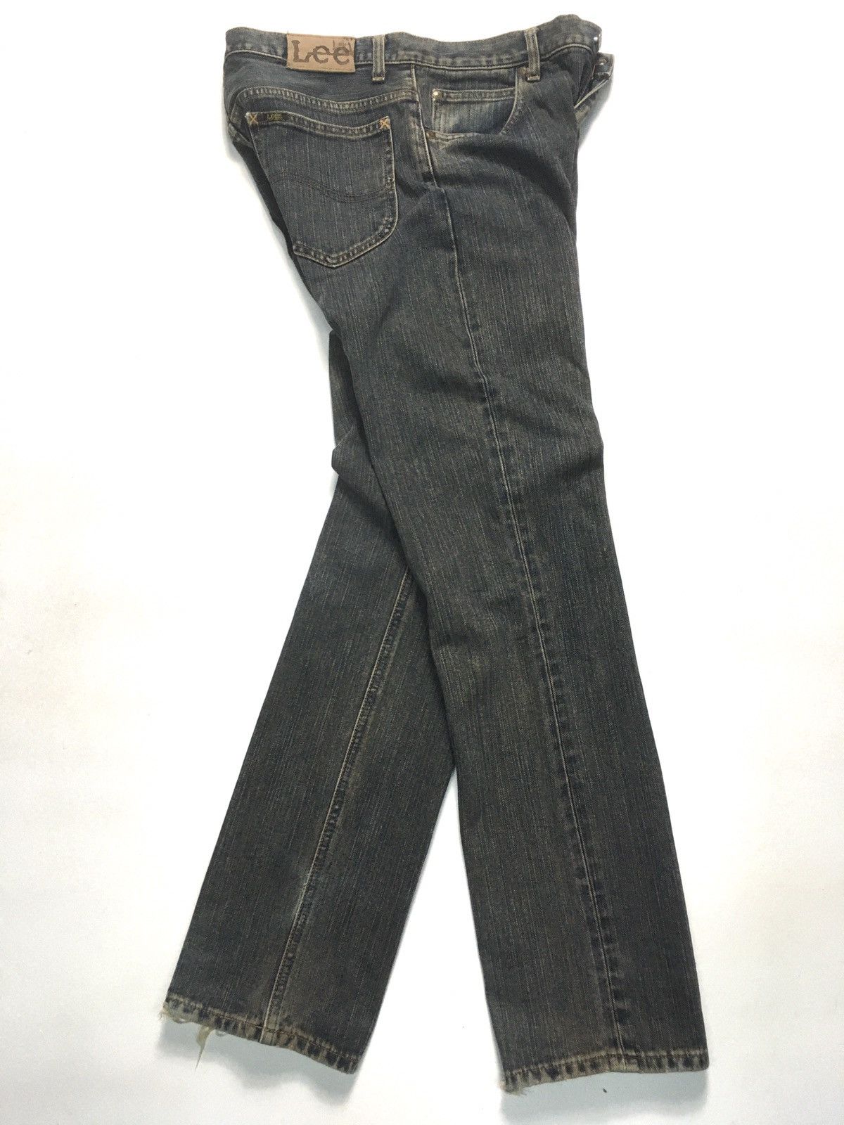 Lee × Vintage Vintage rusty black lee distressed denim Size US 31 - 7 Thumbnail