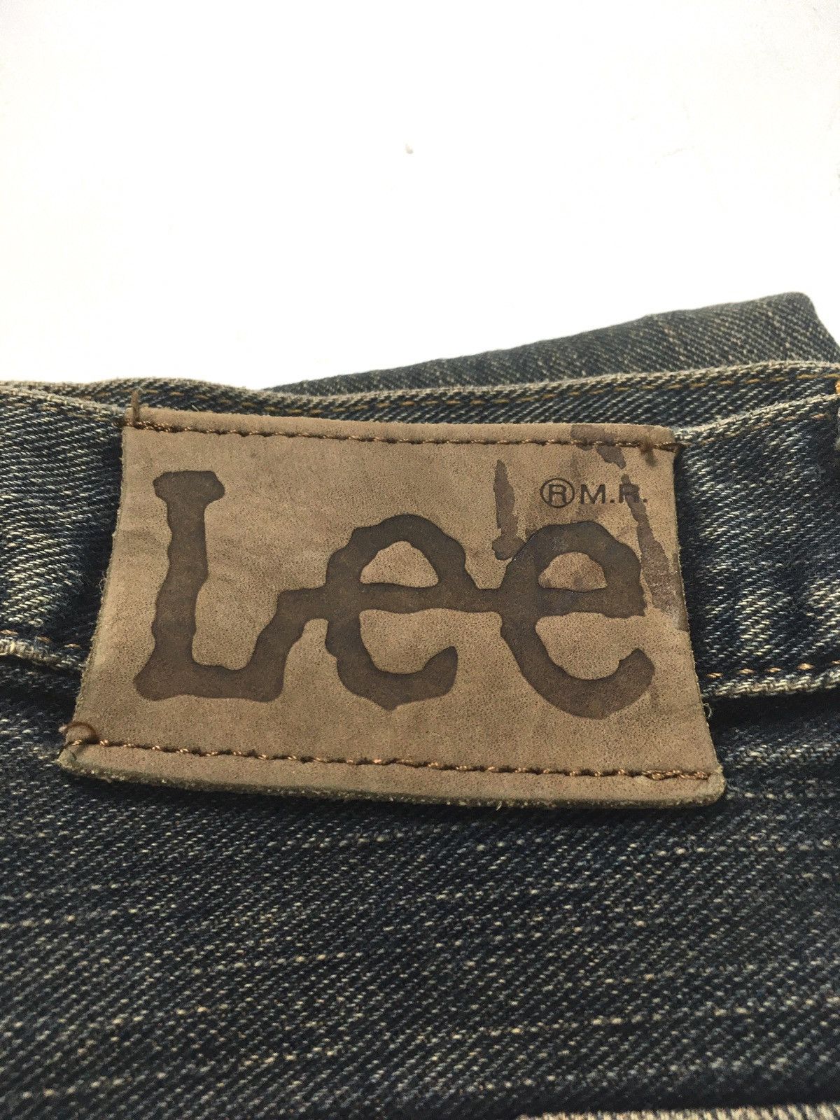 Lee × Vintage Vintage rusty black lee distressed denim Size US 31 - 15 Thumbnail