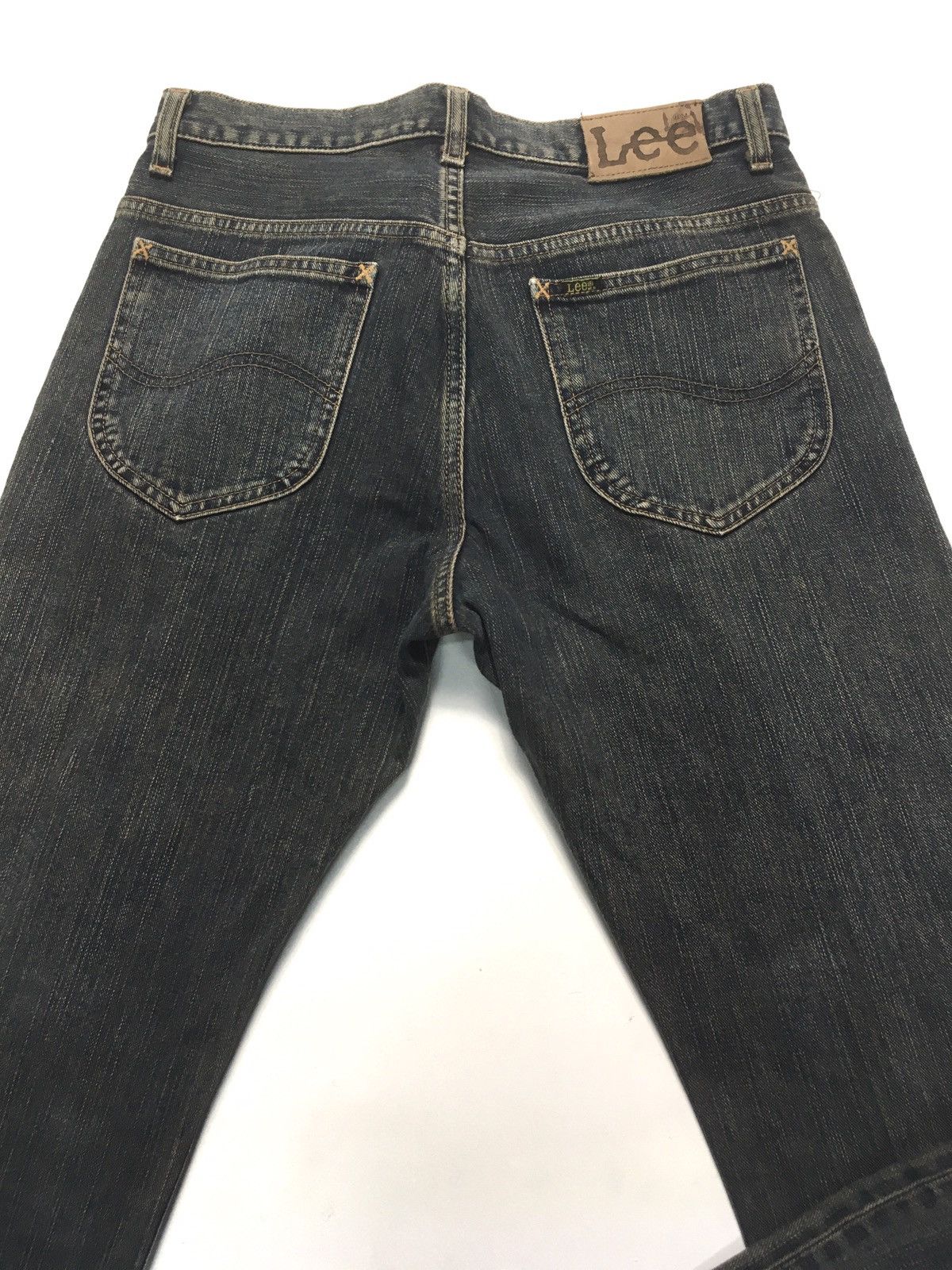 Lee × Vintage Vintage rusty black lee distressed denim Size US 31 - 10 Thumbnail