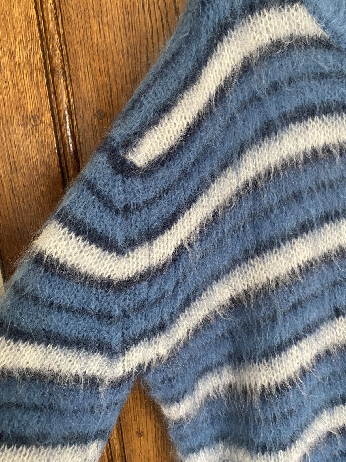 Marni Marni SS21 mohair sweater fuzzy wuzzy grail Size US XS / EU 42 / 0 - 9 Thumbnail