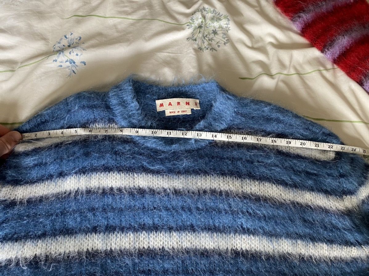 Marni Marni SS21 mohair sweater fuzzy wuzzy grail Size US XS / EU 42 / 0 - 13 Thumbnail