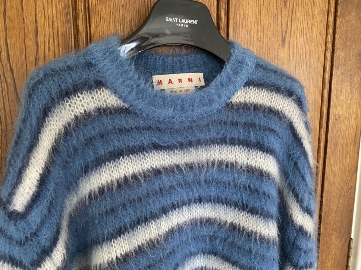Marni Marni SS21 mohair sweater fuzzy wuzzy grail Size US XS / EU 42 / 0 - 3 Thumbnail