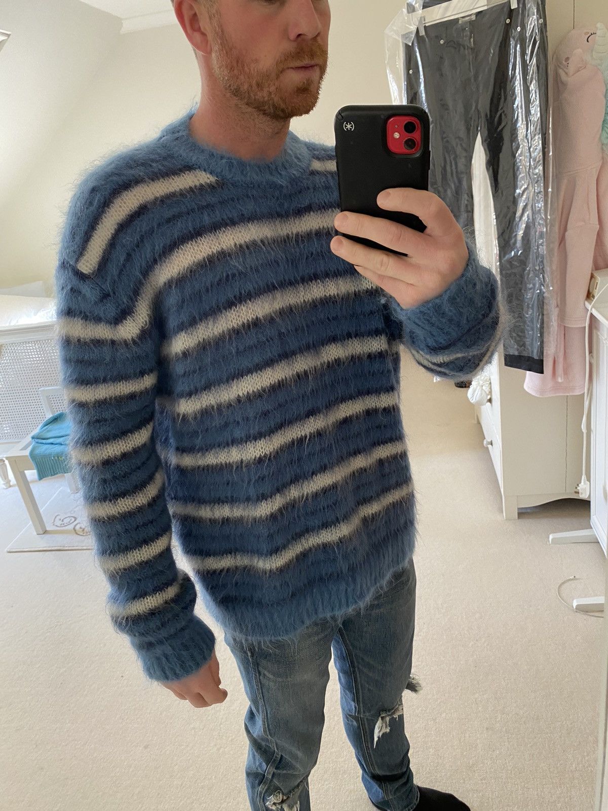 Marni Marni SS21 mohair sweater fuzzy wuzzy grail Size US XS / EU 42 / 0 - 5 Thumbnail