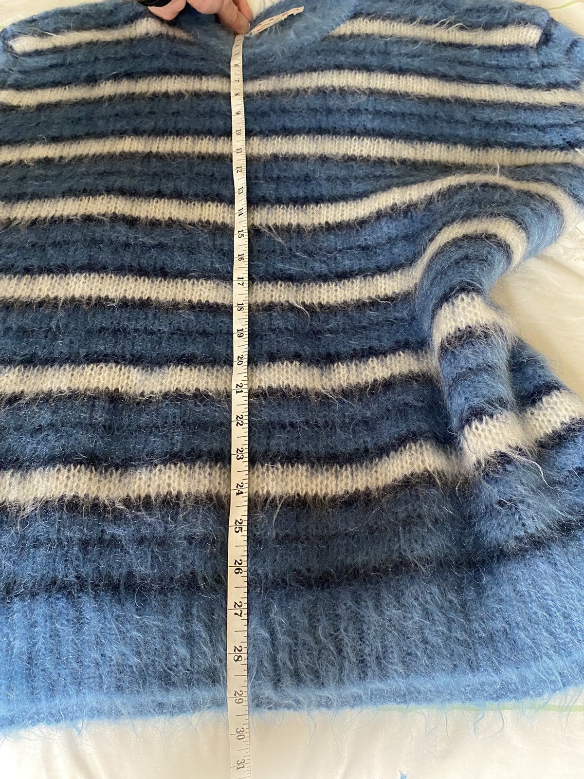 Marni Marni SS21 mohair sweater fuzzy wuzzy grail Size US XS / EU 42 / 0 - 15 Thumbnail