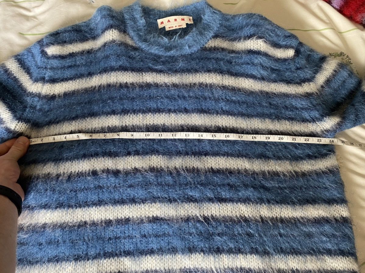 Marni Marni SS21 mohair sweater fuzzy wuzzy grail Size US XS / EU 42 / 0 - 12 Thumbnail