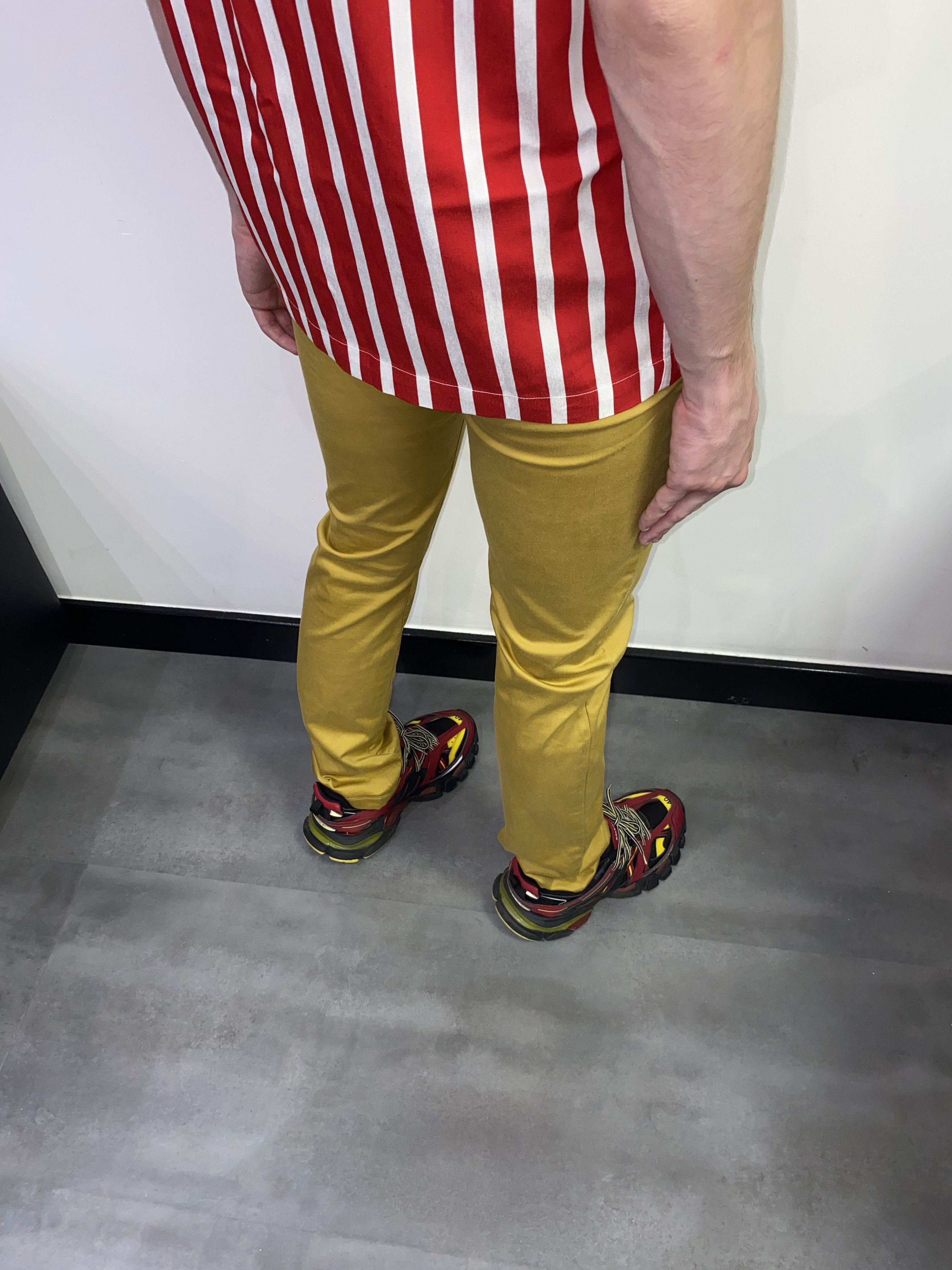 Acne Studios SS13 Acne Studios Roc Satin Mustard Casual Pants Size US 32 / EU 48 - 10 Thumbnail