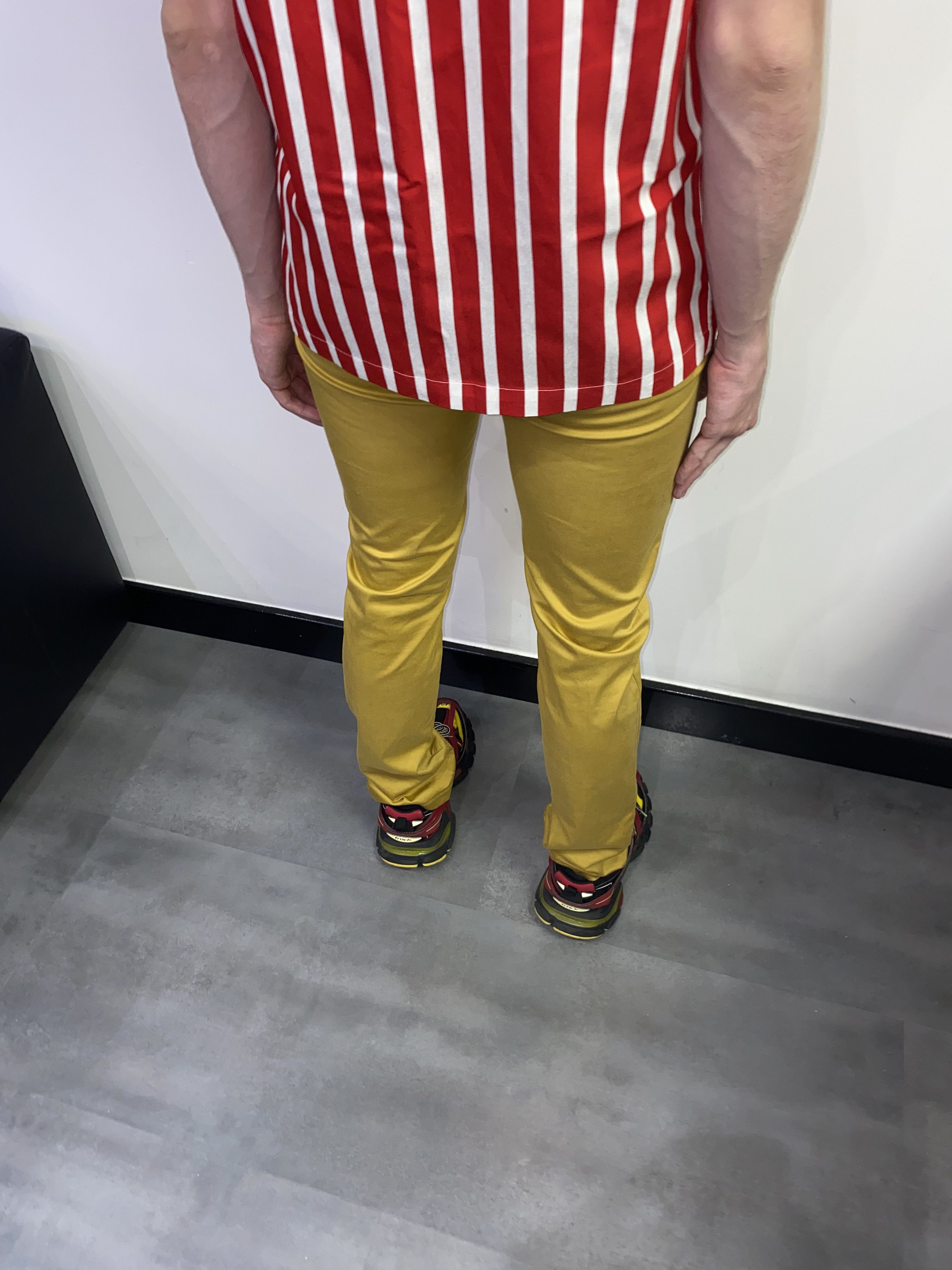 Acne Studios SS13 Acne Studios Roc Satin Mustard Casual Pants Size US 32 / EU 48 - 9 Thumbnail
