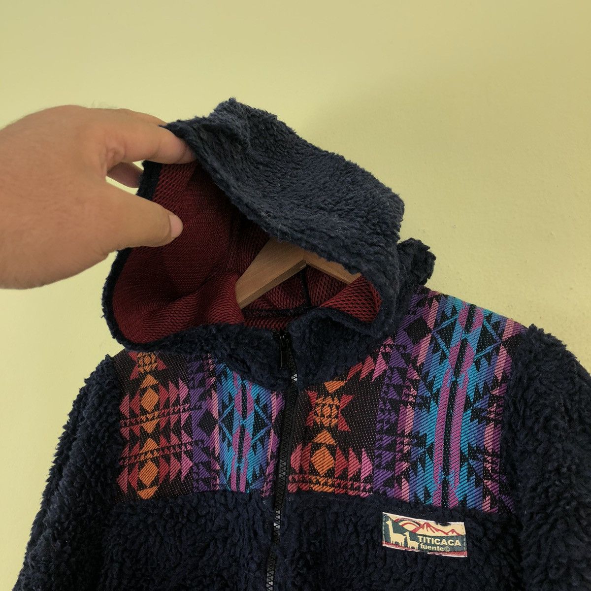 Japanese Brand Titicaca Hoodie Nice Design - Medium Size US M / EU 48-50 / 2 - 5 Thumbnail