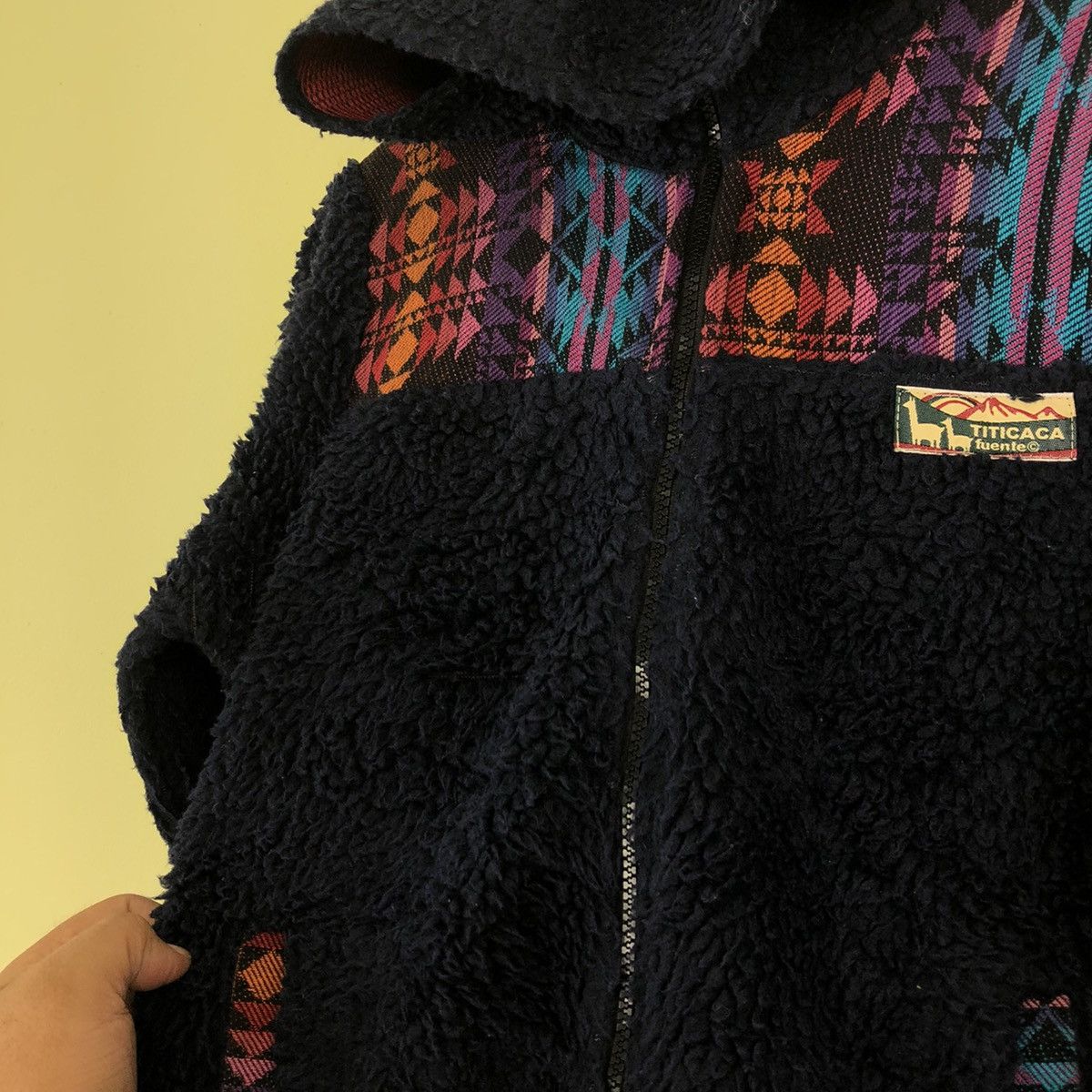 Japanese Brand Titicaca Hoodie Nice Design - Medium Size US M / EU 48-50 / 2 - 4 Thumbnail