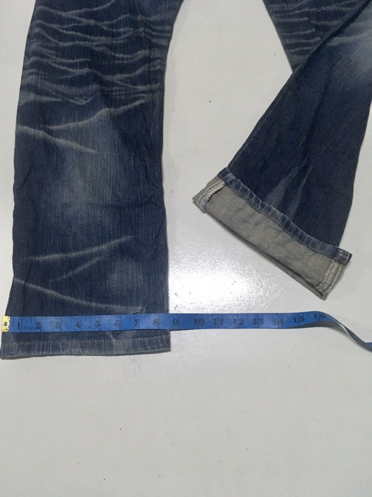 Edwin × Vintage Vintage edwin Xv Aztec Navajo bush pants distressed denim Size US 34 / EU 50 - 6 Thumbnail
