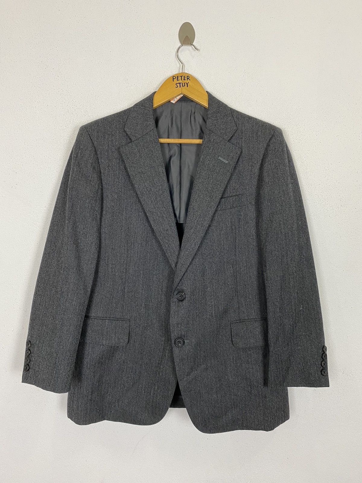 Burberry VINTAGE BURBERRYS WOOL BLAZER Size US S / EU 44-46 / 1 - 2 Thumbnail