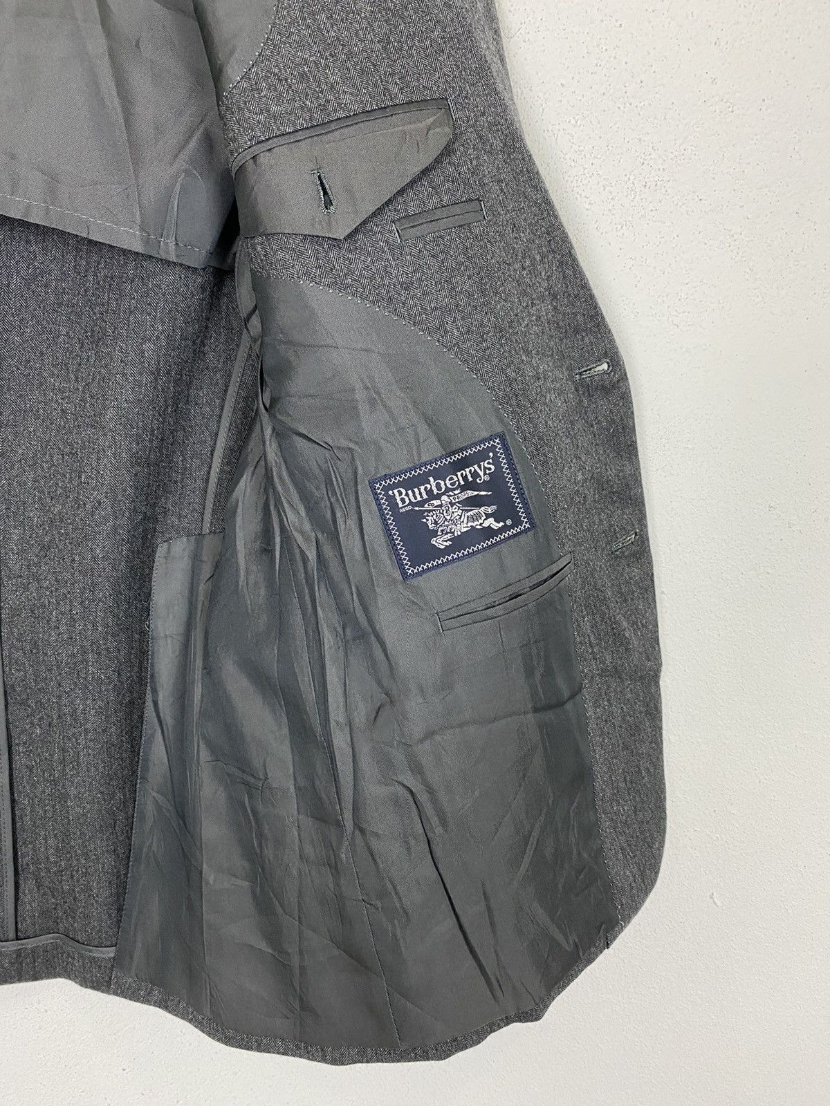 Burberry VINTAGE BURBERRYS WOOL BLAZER Size US S / EU 44-46 / 1 - 9 Thumbnail