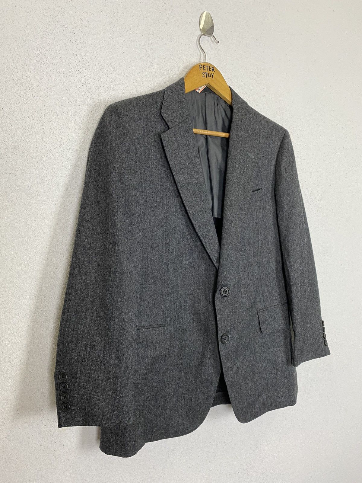 Burberry VINTAGE BURBERRYS WOOL BLAZER Size US S / EU 44-46 / 1 - 4 Thumbnail