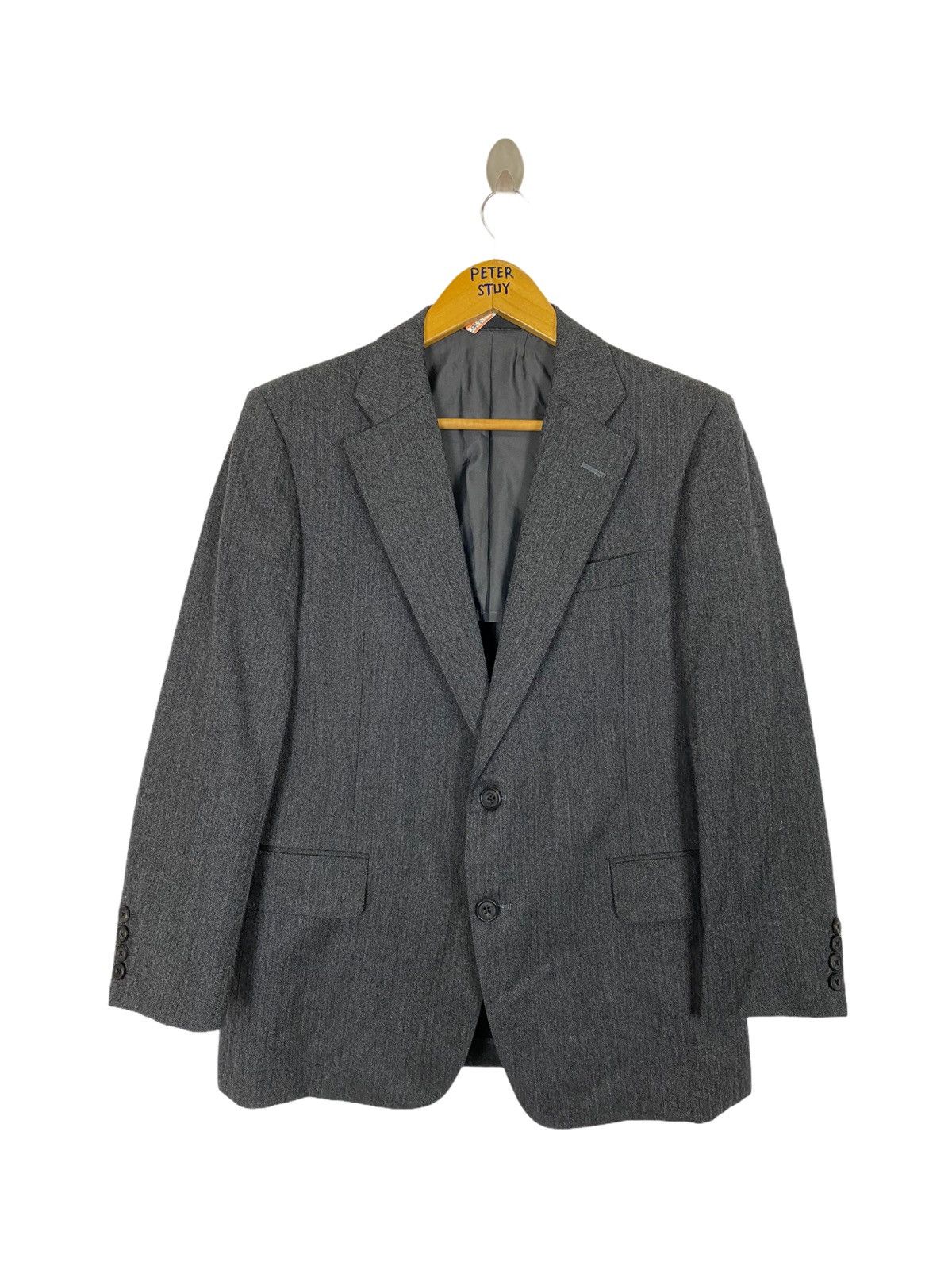 Burberry VINTAGE BURBERRYS WOOL BLAZER Size US S / EU 44-46 / 1 - 1 Thumbnail