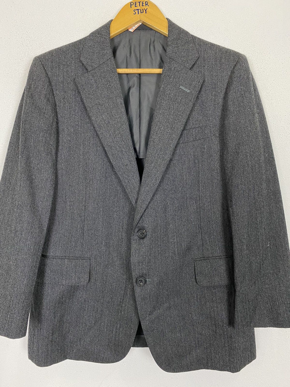 Burberry VINTAGE BURBERRYS WOOL BLAZER Size US S / EU 44-46 / 1 - 5 Thumbnail