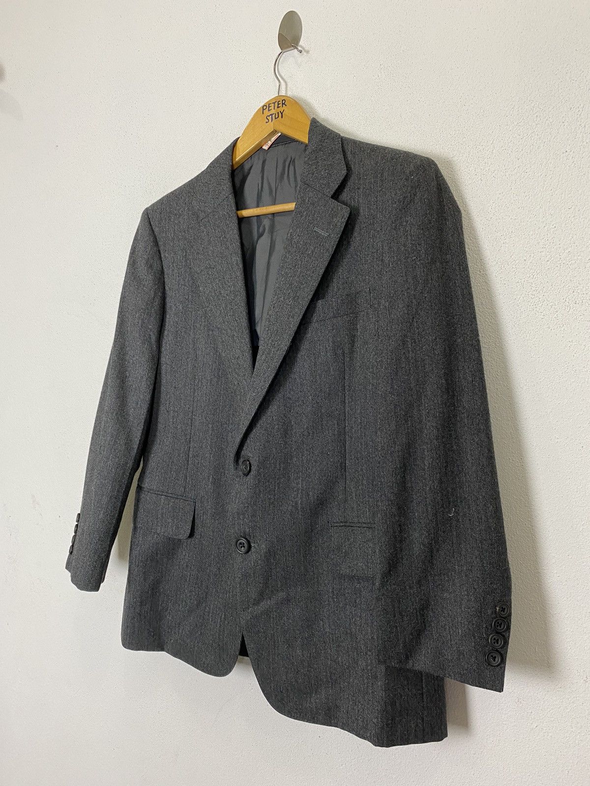 Burberry VINTAGE BURBERRYS WOOL BLAZER Size US S / EU 44-46 / 1 - 3 Thumbnail
