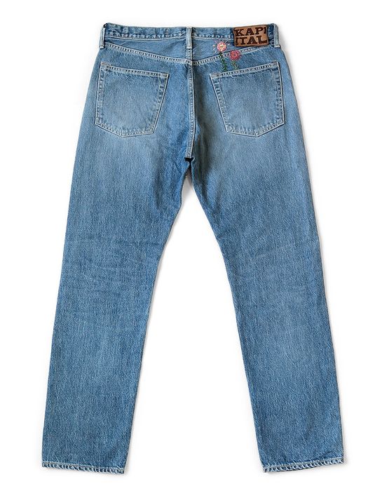 Kapital Kapital Monkey Cisco 14oz Happy Needle Remake Denim | Grailed