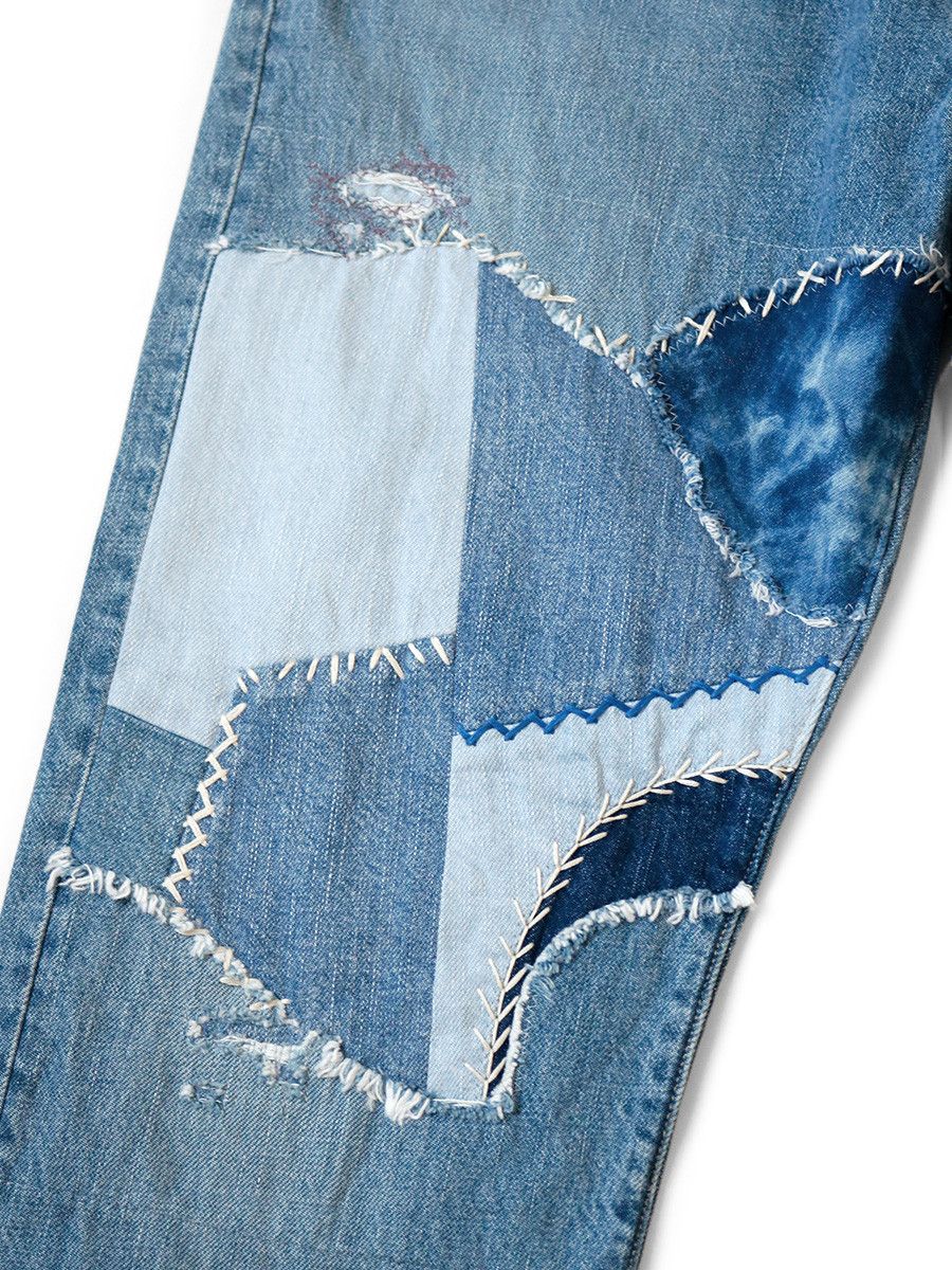 Kapital Kapital Monkey Cisco 14oz Happy Needle Remake Denim Size US 30 / EU 46 - 9 Thumbnail