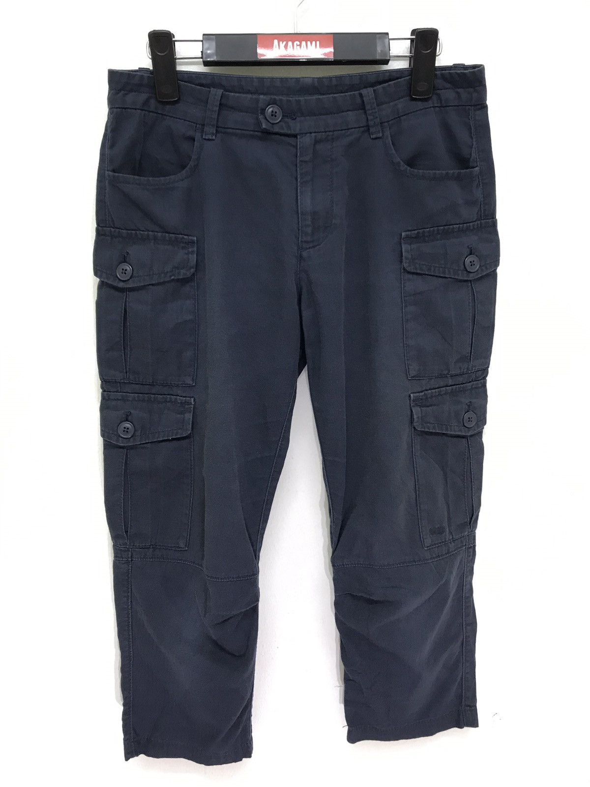 Undercover ☢Undercover x Uniglo Cargo Cropped Pant Slim Twill Size US 29 - 1 Thumbnail