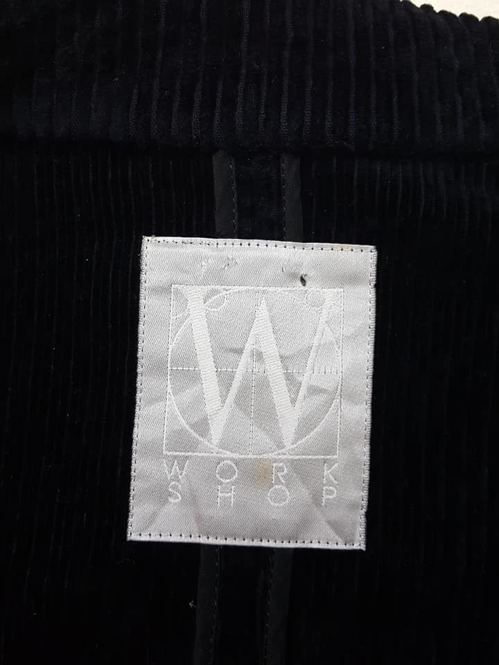 Yohji Yamamoto YY Workshop Corduroy Double Breasted Overcoat Jacket Size US M / EU 48-50 / 2 - 8 Thumbnail