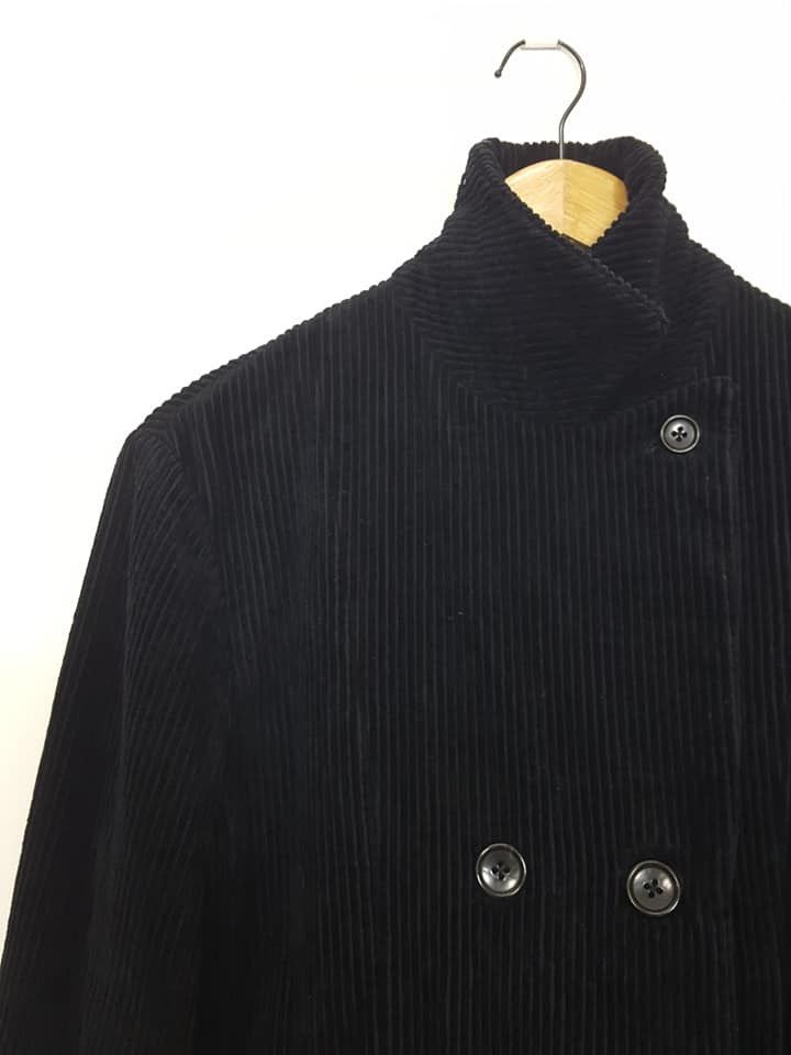 Yohji Yamamoto YY Workshop Corduroy Double Breasted Overcoat Jacket Size US M / EU 48-50 / 2 - 5 Thumbnail
