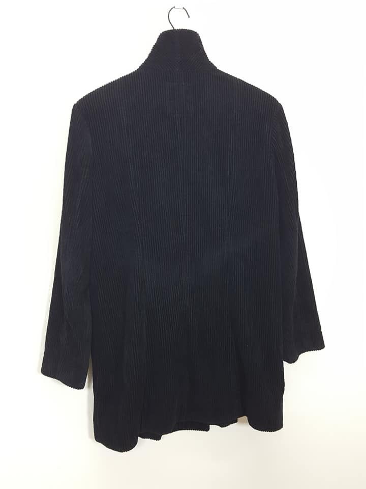 Yohji Yamamoto YY Workshop Corduroy Double Breasted Overcoat Jacket Size US M / EU 48-50 / 2 - 11 Thumbnail