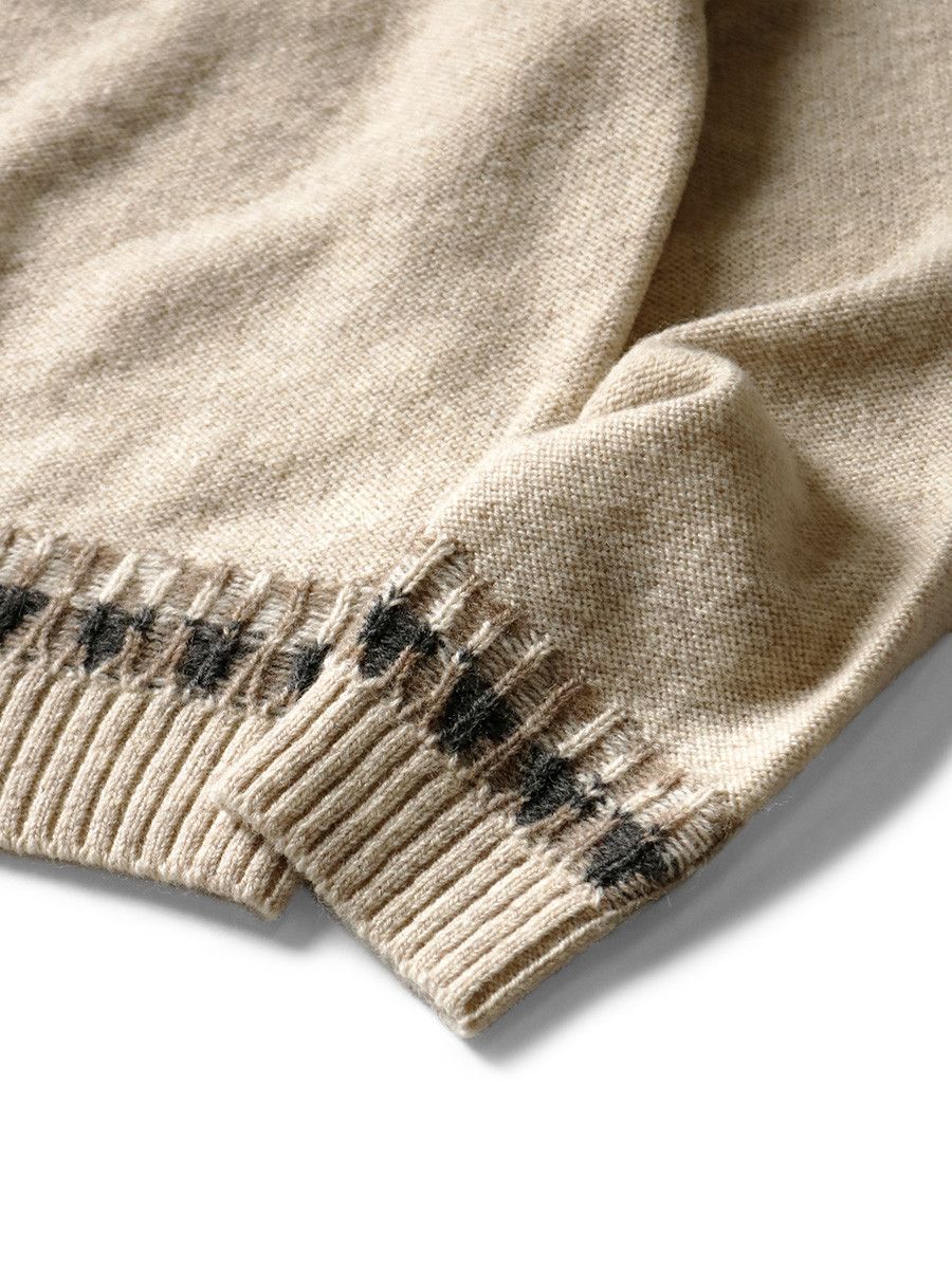 Kapital Kapital 5G Wool Nordic Smile Patch Sweater Size US M / EU 48-50 / 2 - 10 Thumbnail