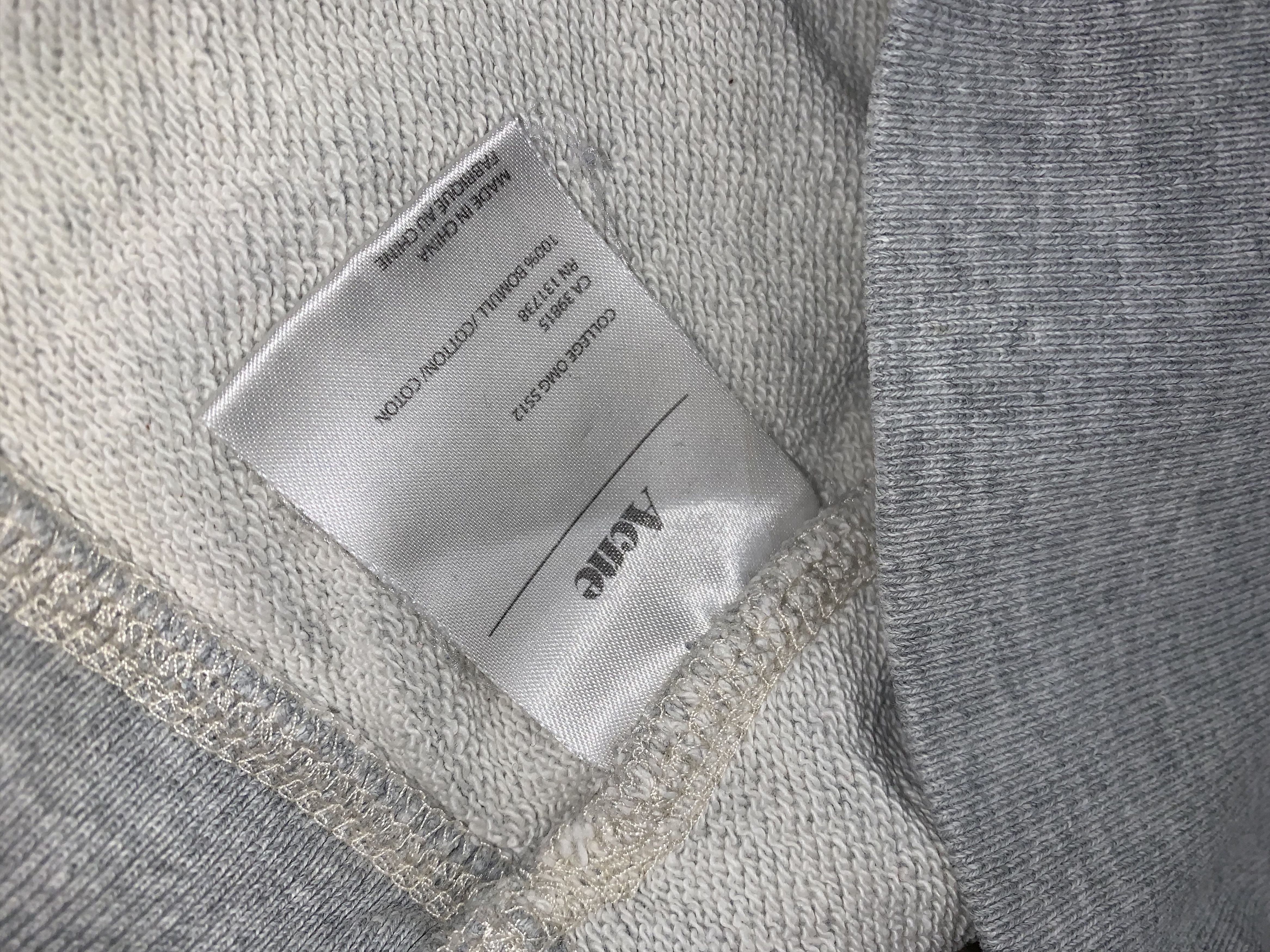 Acne Studios SS12 Acne Studios College "O.M.G" Big Logo Crewneck Size US M / EU 48-50 / 2 - 12 Thumbnail