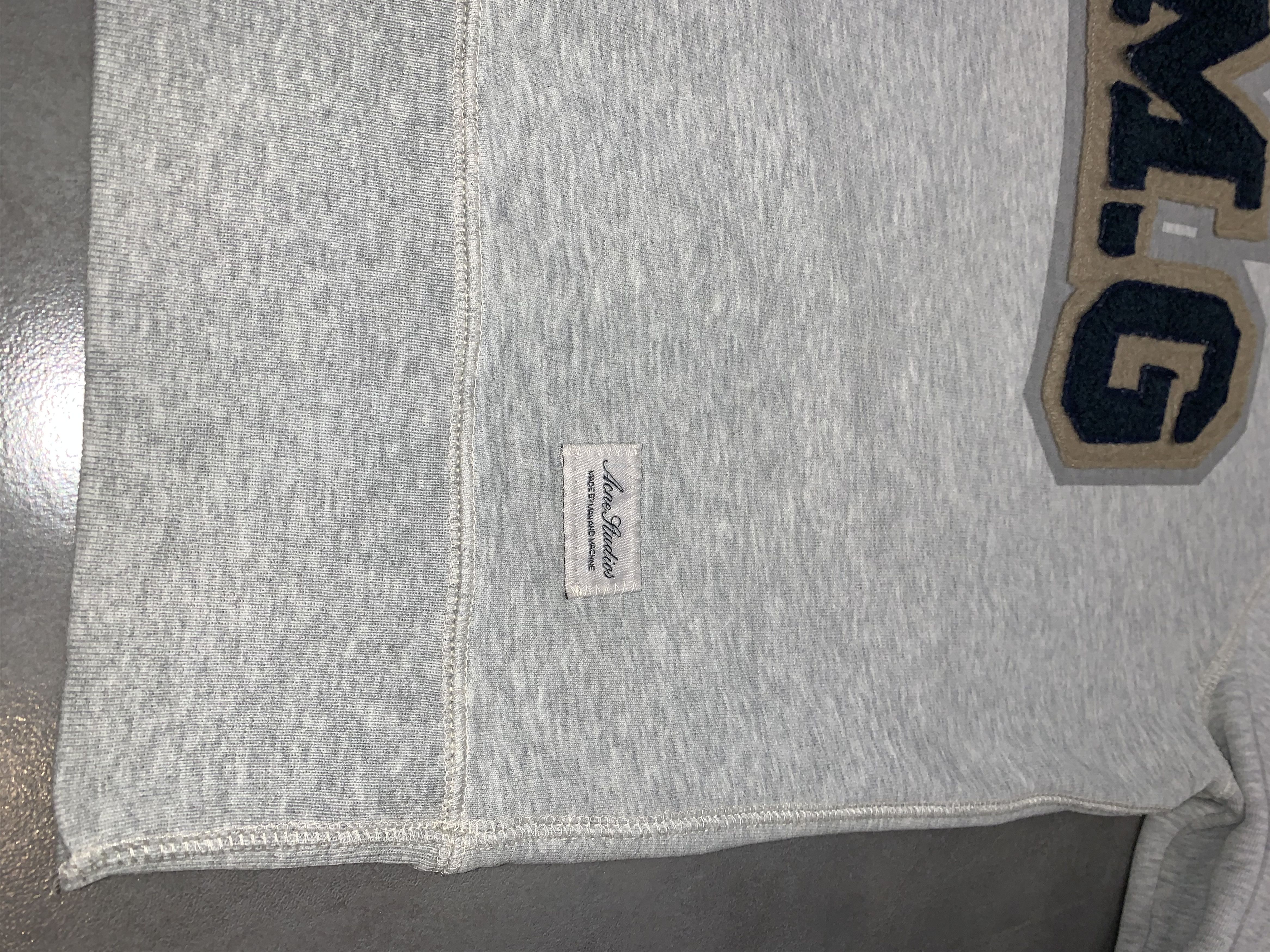 Acne Studios SS12 Acne Studios College "O.M.G" Big Logo Crewneck Size US M / EU 48-50 / 2 - 10 Thumbnail