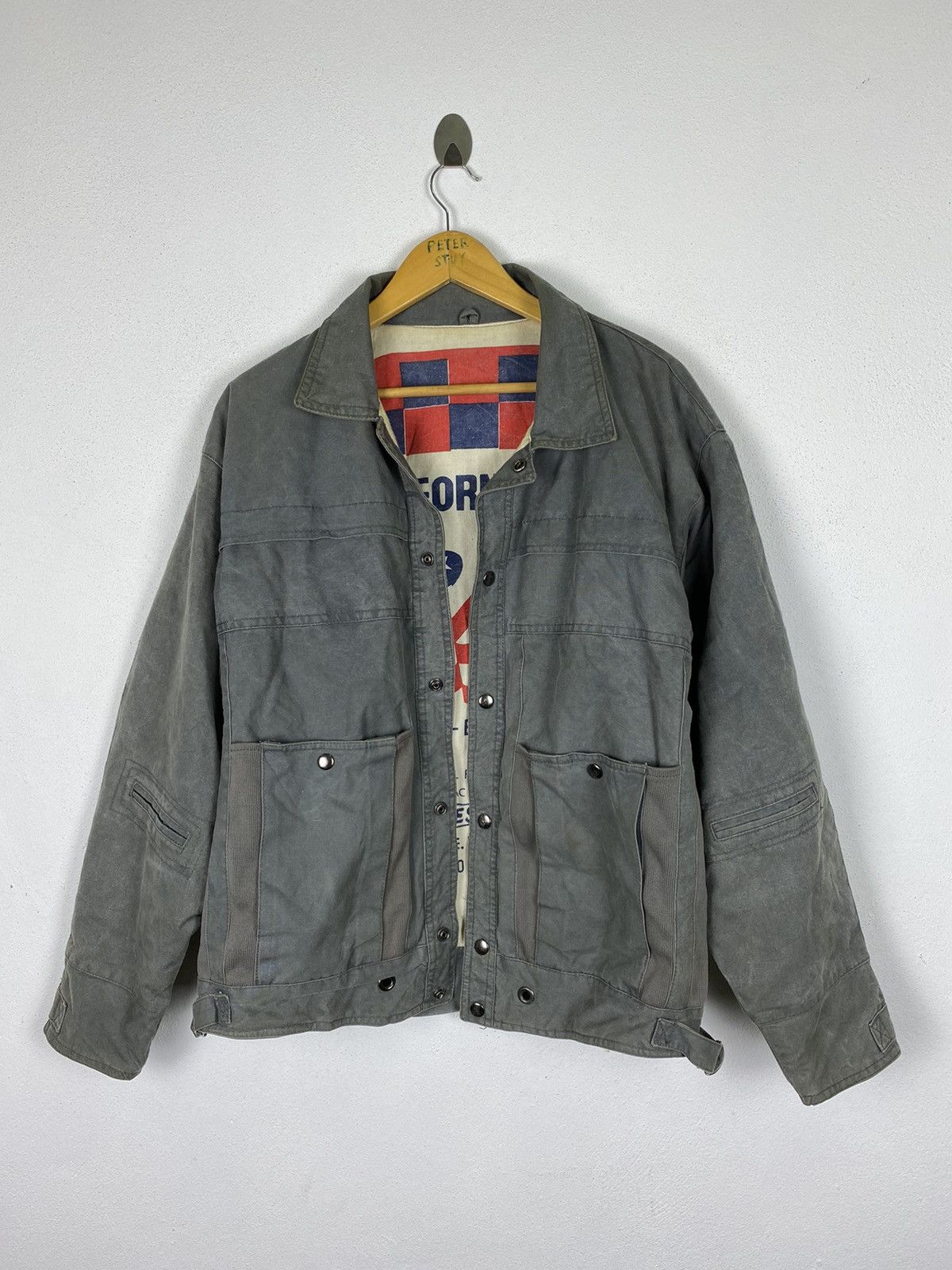 Japanese Brand × Vintage OHNET NATURAL COTTON BUTTON JACKET MULTI-POCKET Size US L / EU 52-54 / 3 - 2 Thumbnail