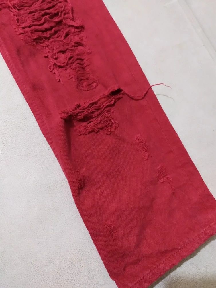 Japanese Brand 🔥RNA Japan Extremely Lots Distressed Pant Mummy Punk Design Size US 30 / EU 46 - 8 Thumbnail