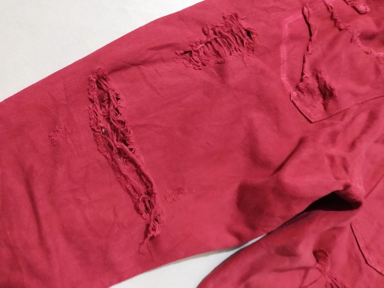 Japanese Brand 🔥RNA Japan Extremely Lots Distressed Pant Mummy Punk Design Size US 30 / EU 46 - 11 Thumbnail
