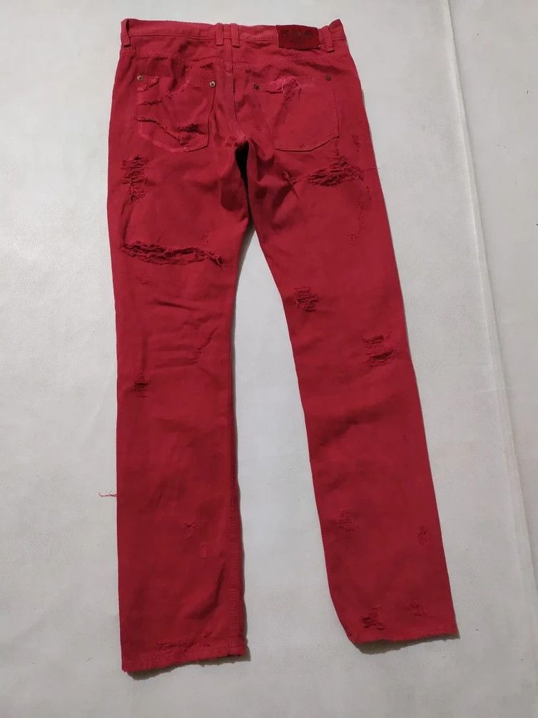 Japanese Brand 🔥RNA Japan Extremely Lots Distressed Pant Mummy Punk Design Size US 30 / EU 46 - 9 Thumbnail