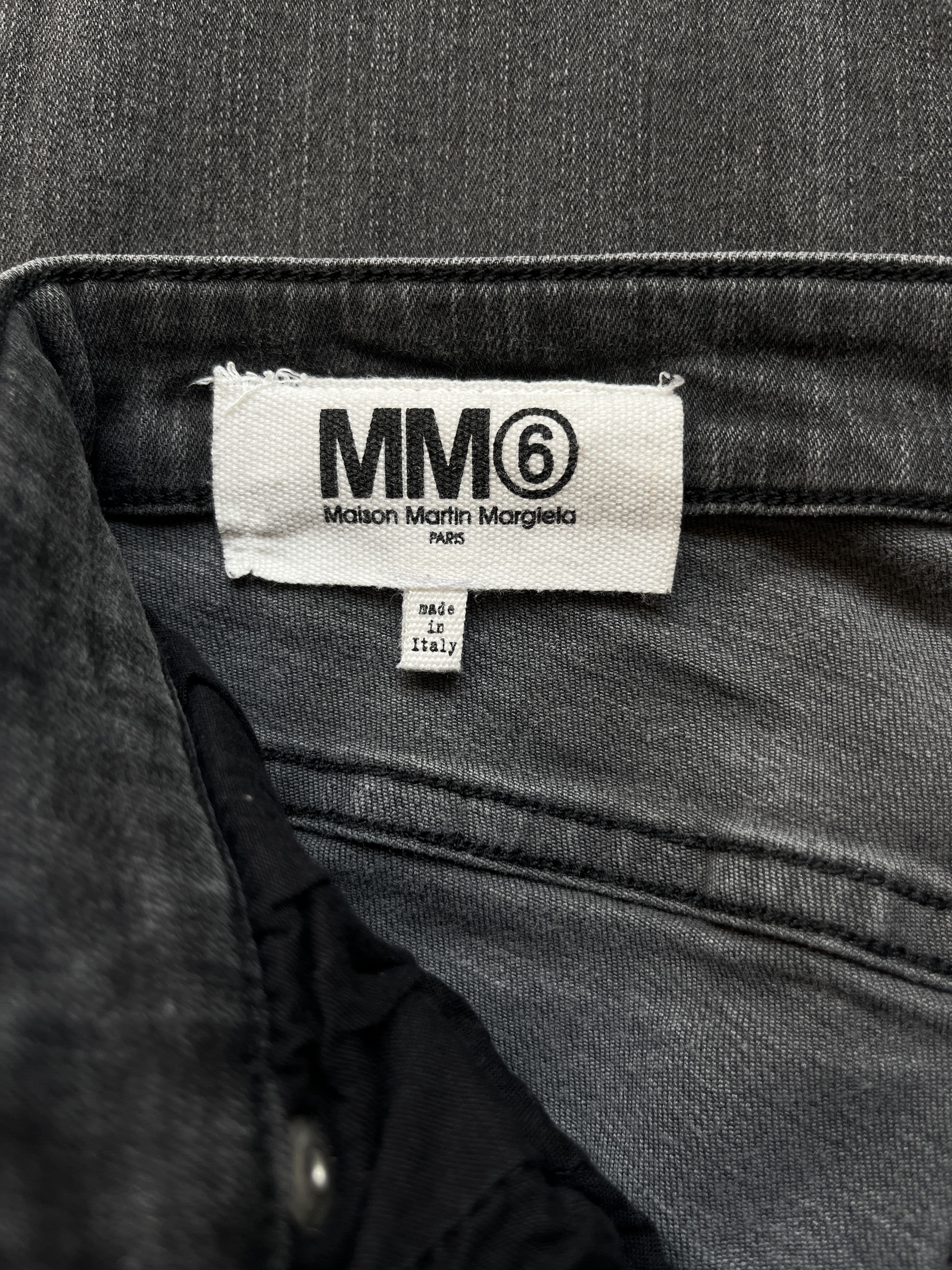 Maison Margiela ⚡️QUICK SALE⚡️Maison Margiela Line 6 Black Skinny Jeans Size 26" / US 2 / IT 38 - 3 Thumbnail