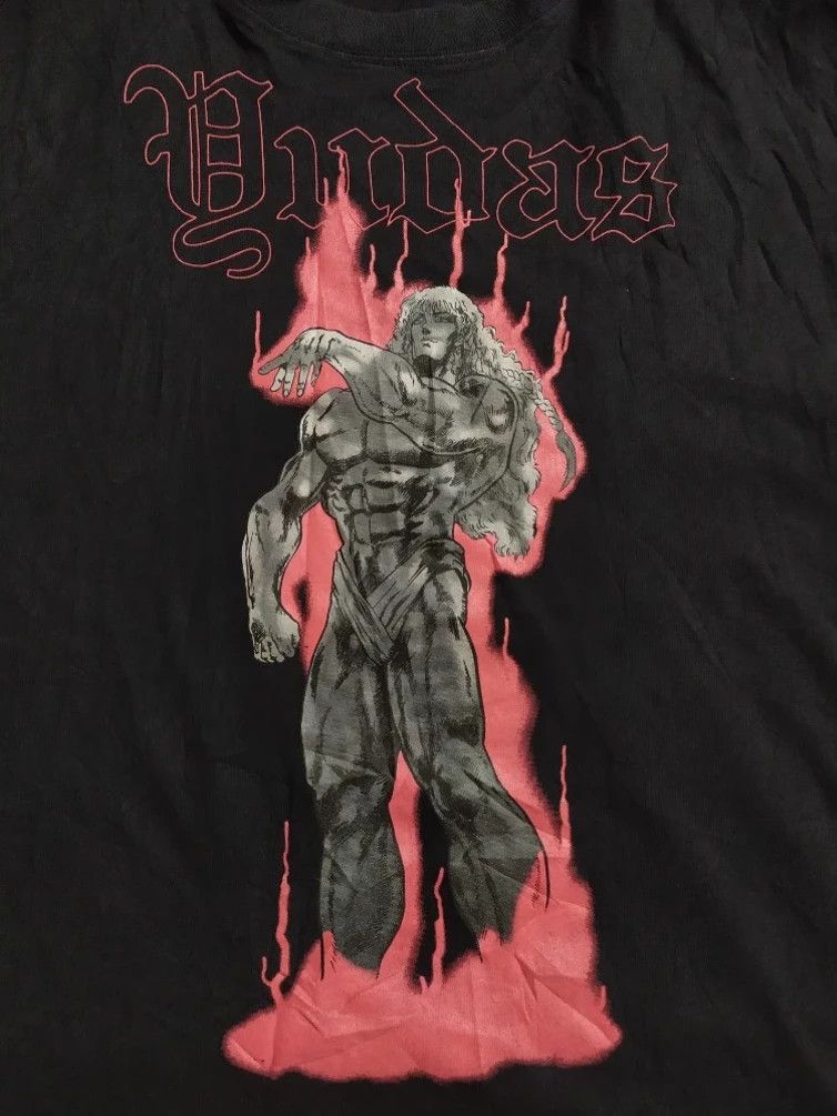 Cartoon Network × Japanese Brand 🔥Rare Fist of the north star Yudas t shirt Cospa Manga Size US XL / EU 56 / 4 - 2 Thumbnail