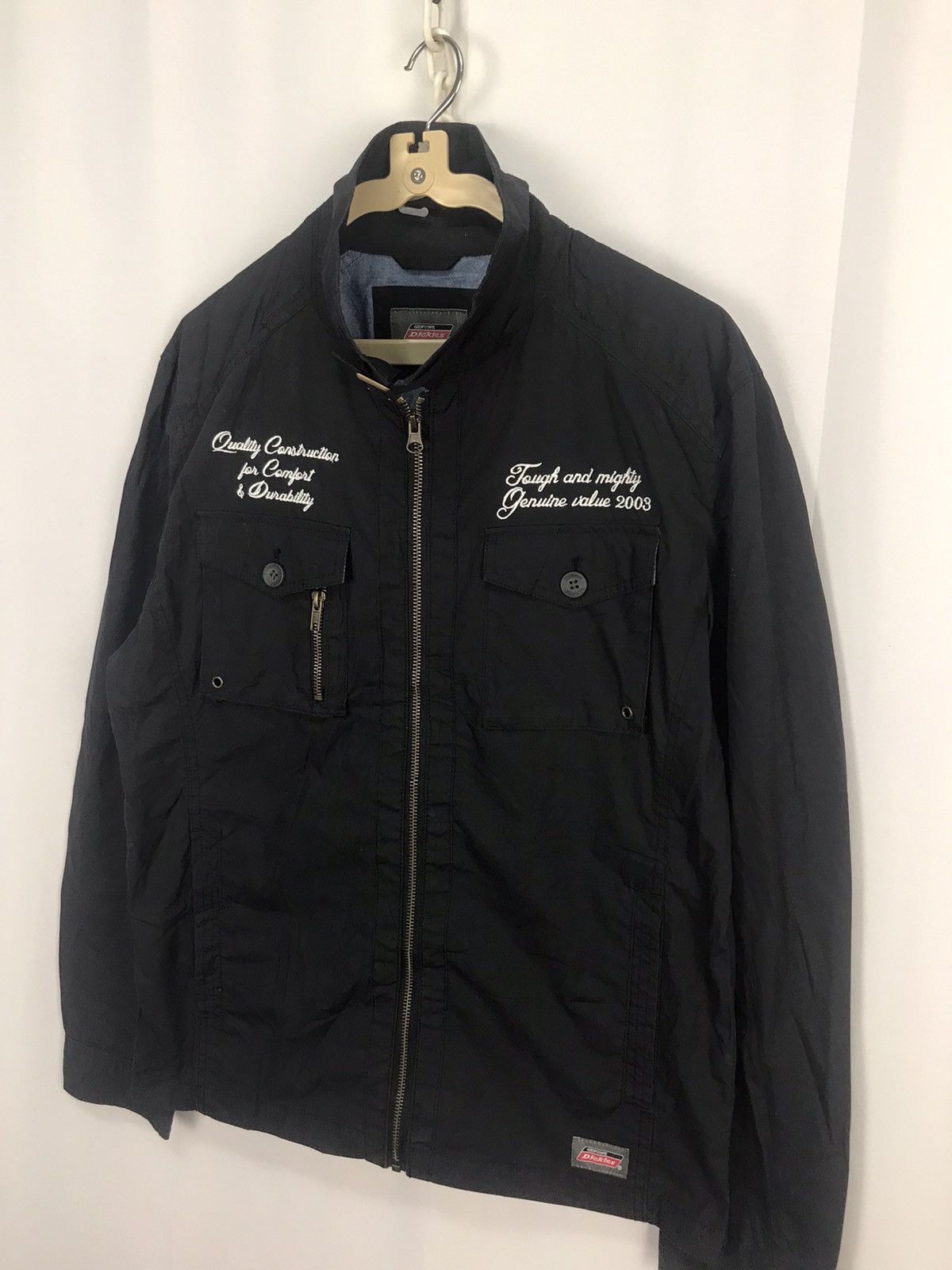 Dickies × Vintage Vintage dickies genuine workers distressed zipper jacket Size US M / EU 48-50 / 2 - 10 Thumbnail
