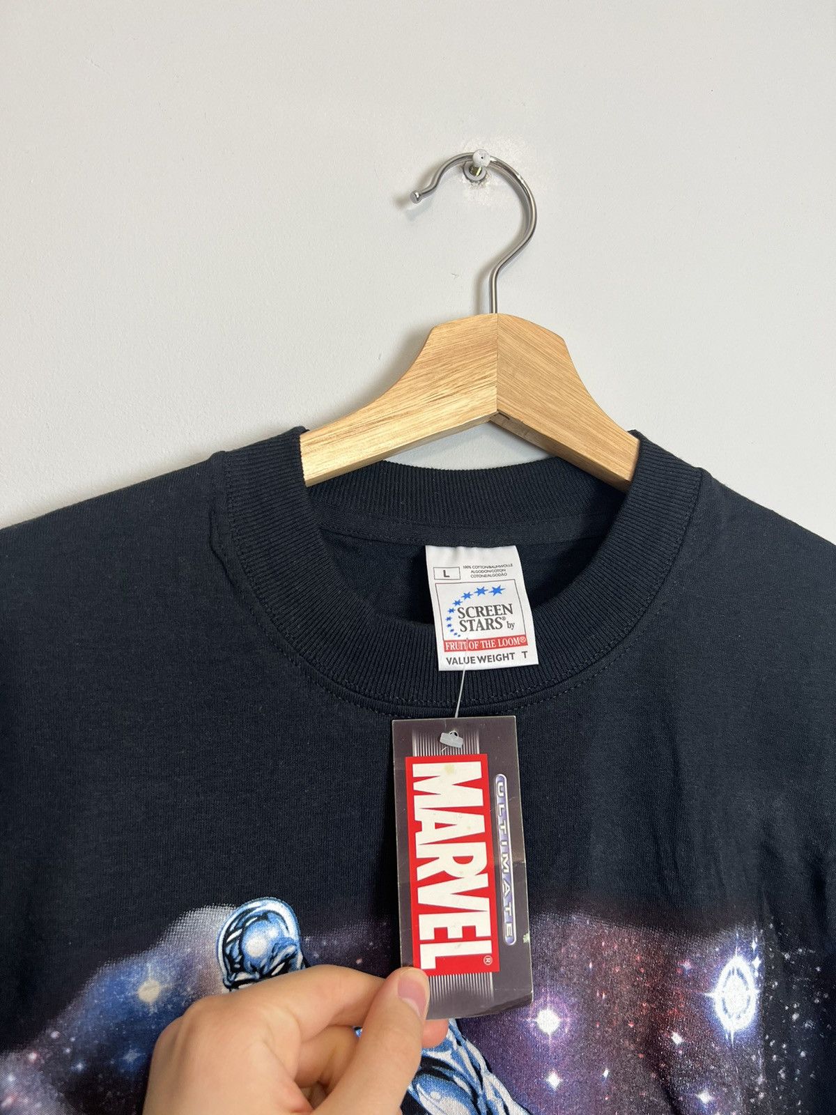 Marvel Comics Rare Vintage 2001 Marvel Comics Silver Surfer Y2K T-Shirt Size US L / EU 52-54 / 3 - 2 Thumbnail
