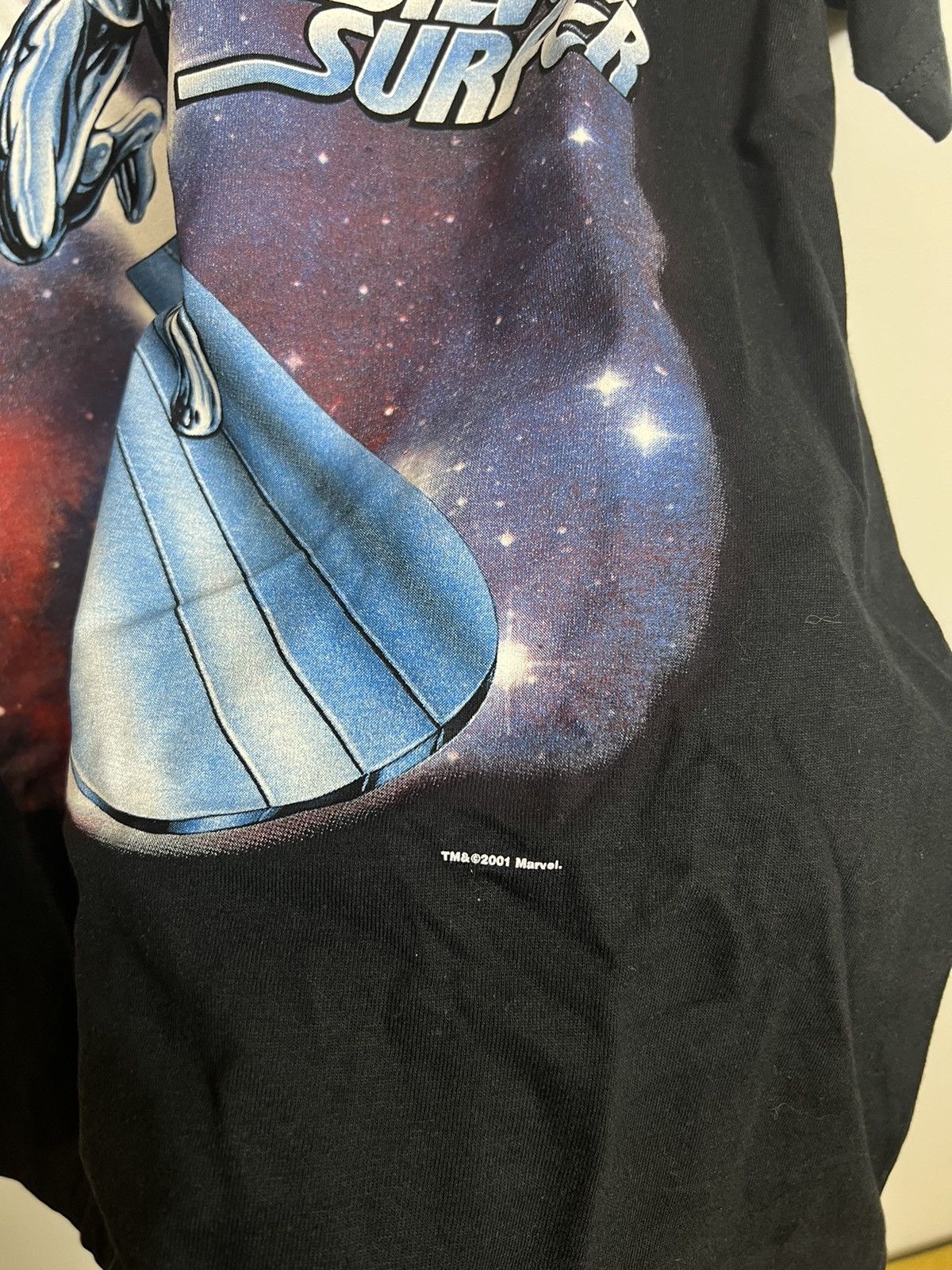 Marvel Comics Rare Vintage 2001 Marvel Comics Silver Surfer Y2K T-Shirt Size US L / EU 52-54 / 3 - 3 Thumbnail