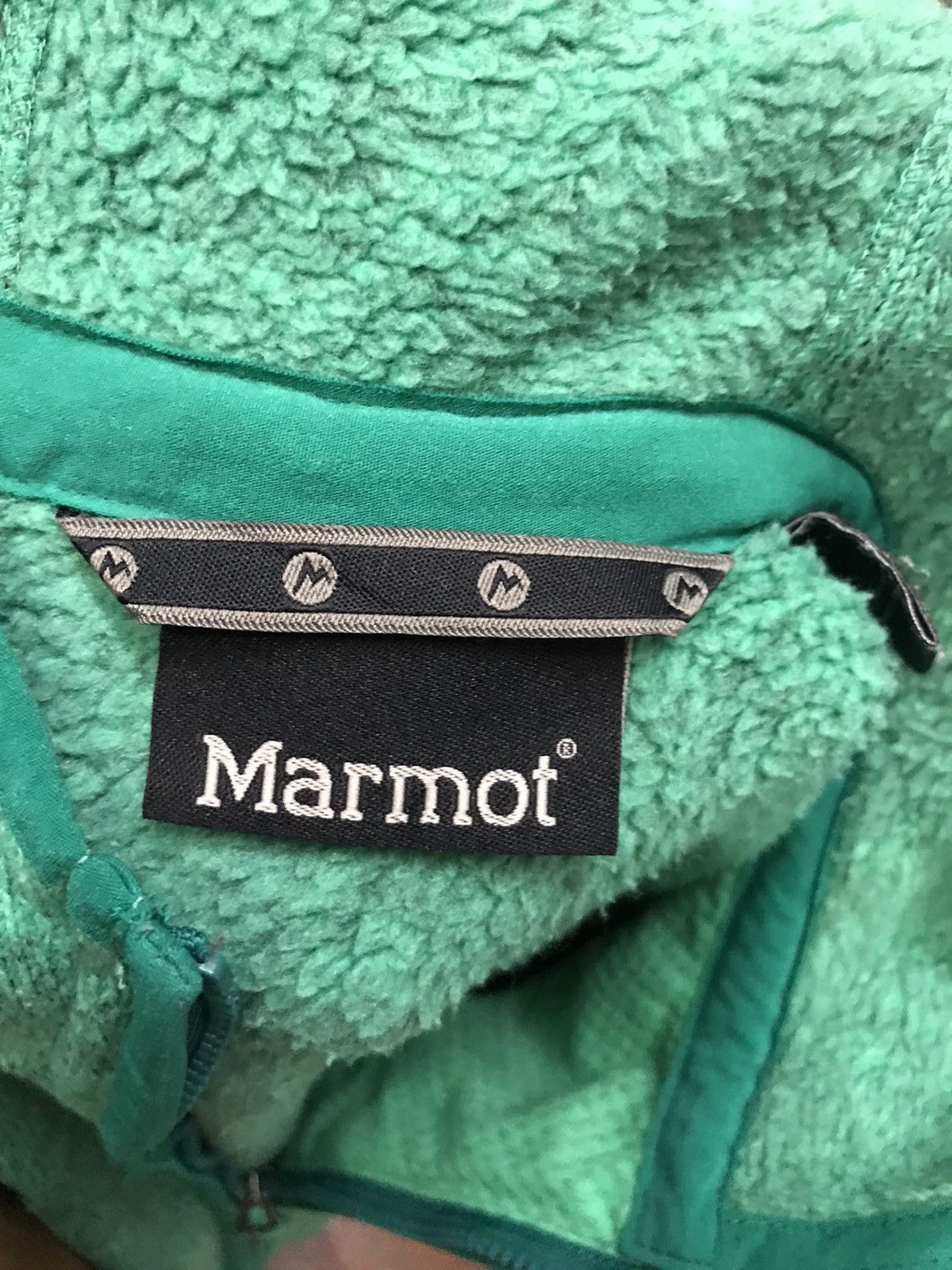 Marmot Green marmot zipper hoodie sweatshirt Size S / US 4 / IT 40 - 3 Thumbnail